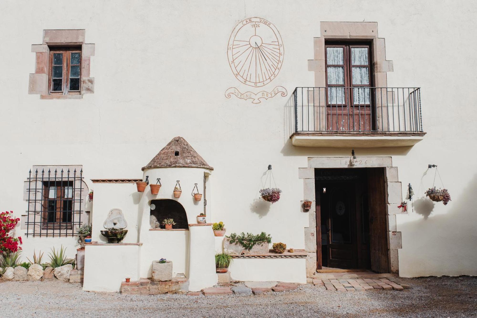 بيغيس Masia Can Viver - Olive Oil Tourism B&B المظهر الخارجي الصورة